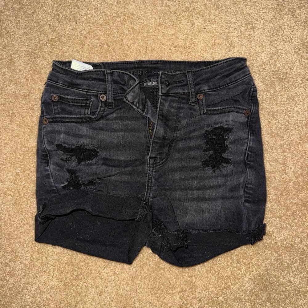 American Eagle Outfitters Dark Denim Jean Shorts